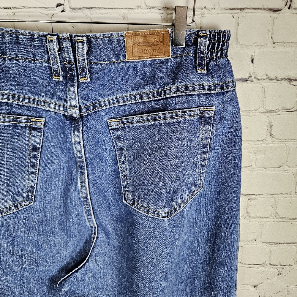L.L. Bean Women's High Rise Jeans - Blue